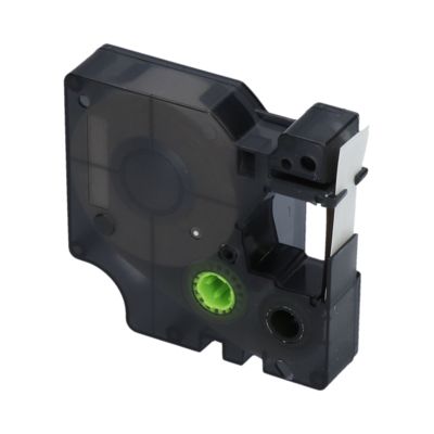 Huismerk Dymo 45013 (S0720530) Tape Zwart op wit (12 mm)