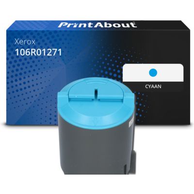 Huismerk Xerox 106R01271 Toner Cyaan