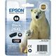 Epson 26XL (C13T26314012) Inktcartridge Foto-zwart Hoge capaciteit