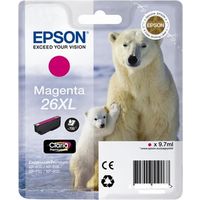 Epson 26XL (C13T26334012) Inktcartridge Magenta Hoge capaciteit