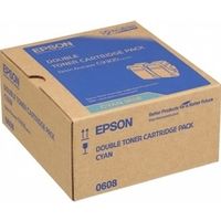 Epson S050608 Toner 2x Cyaan - Multipack