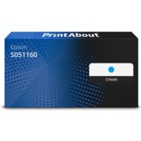 Huismerk Epson S051160 Toner Cyaan