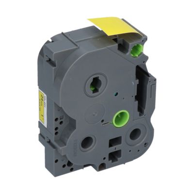 PrintAbout Huismerk vervangt Brother TZe-651 Tape Zwart op geel (24 mm)