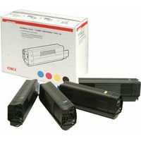 OKI 01101001 Toner 4-kleuren Multipack