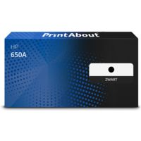 Huismerk HP 650A (CE270A) Toner Zwart