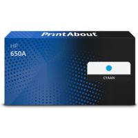 Huismerk HP 650A (CE271A) Toner Cyaan