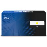 Huismerk HP 650A (CE272A) Toner Geel