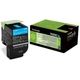 Lexmark 70C2XC0 (702XC) Toner Cyaan Extra hoge capaciteit
