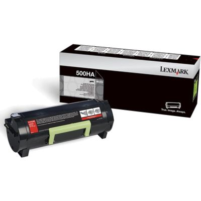 Lexmark 50F0HA0 (500HA) Toner Zwart Hoge capaciteit
