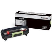 Lexmark 50F0XA0 (500XA) Toner Zwart Extra hoge capaciteit
