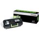 Lexmark 52D2X00 (522X) Toner Zwart Extra hoge capaciteit