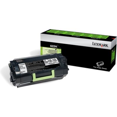 Lexmark 62D2H00 (622H) Toner Zwart Hoge capaciteit