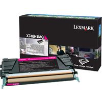 Lexmark X748H1MG Toner Magenta Hoge capaciteit
