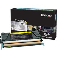 Lexmark X746A1YG Toner Geel