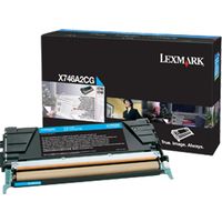 Lexmark X746A2CG Toner Cyaan