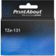 PrintAbout Huismerk vervangt Brother TZe-131 Multipack (12 mm) 5-pack
