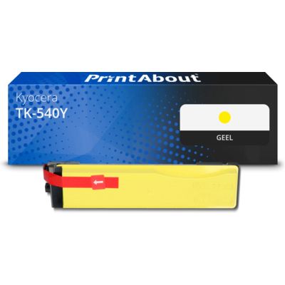 Huismerk Kyocera TK-540Y Toner Geel