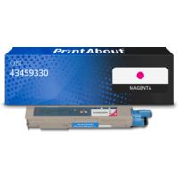 Huismerk OKI 43459330 Toner Magenta