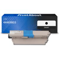Huismerk OKI 44469803 Toner Zwart