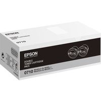 Epson S050710 Toner 2x Zwart - Multipack