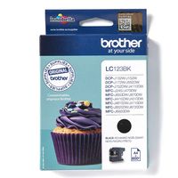Brother LC-123BK Inktcartridge Zwart