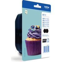 Brother LC-123BKBP2 Inktcartridge 2x Zwart - Multipack