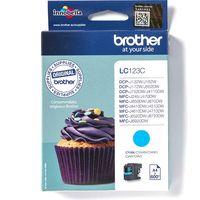 Brother LC-123C Inktcartridge Cyaan