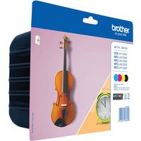 Brother LC-127XLVALBP Inktcartridge 4-kleuren Multipack Hoge capaciteit