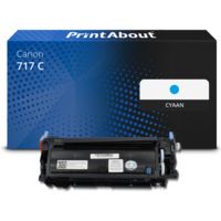 Huismerk Canon 717 C Toner Cyaan