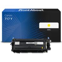 Huismerk Canon 717 Y Toner Geel