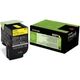 Lexmark 80C20Y0 (802Y) Toner Geel