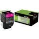 Lexmark 80C2HM0 (802HM) Toner Magenta Hoge capaciteit