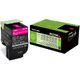 Lexmark 80C2XM0 (802XM) Toner Magenta Extra hoge capaciteit