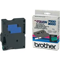 Brother TX-731 Tape Zwart op groen (12 mm)