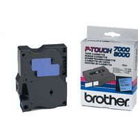 Brother TX-551 Tape Zwart op blauw (24 mm)