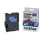 Brother TX-551 Tape Zwart op blauw (24 mm)