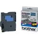 Brother TX-621 Tape Zwart op geel (9 mm)