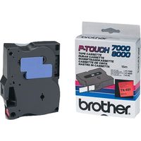 Brother TX-233 Tape Blauw op wit (12 mm)