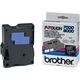 Brother TX-345 Tape Zwart op wit (18 mm)