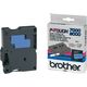 Brother TX-531 Tape Zwart op blauw (12 mm)