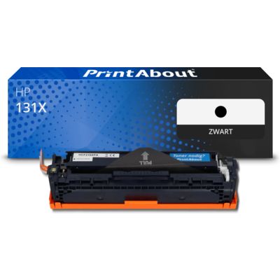 Huismerk HP 131X (CF210X) Toner Zwart Hoge capaciteit
