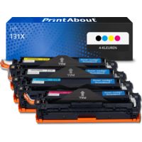 Huismerk HP 131X (CF210X) Toner 4-kleuren Multipack Hoge capaciteit