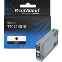 Huismerk Epson T70214010 Inktcartridge Zwart