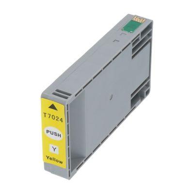 Huismerk Epson T70244010 Inktcartridge Geel