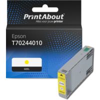 Huismerk Epson T70244010 Inktcartridge Geel