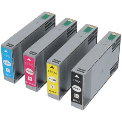 Huismerk Epson T70214010 Inktcartridge 4-kleuren Multipack