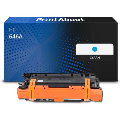 Huismerk HP 646A (CF031A) Toner Cyaan