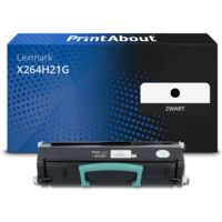 Huismerk Lexmark X264H21G Toner Zwart Hoge capaciteit