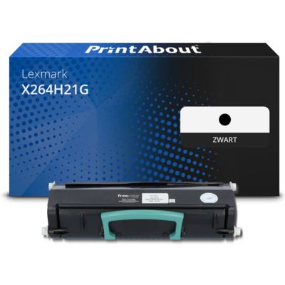 Huismerk Lexmark X264H21G Toner Zwart Hoge capaciteit
