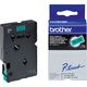 Brother TC-701 Tape Zwart op groen (12 mm)